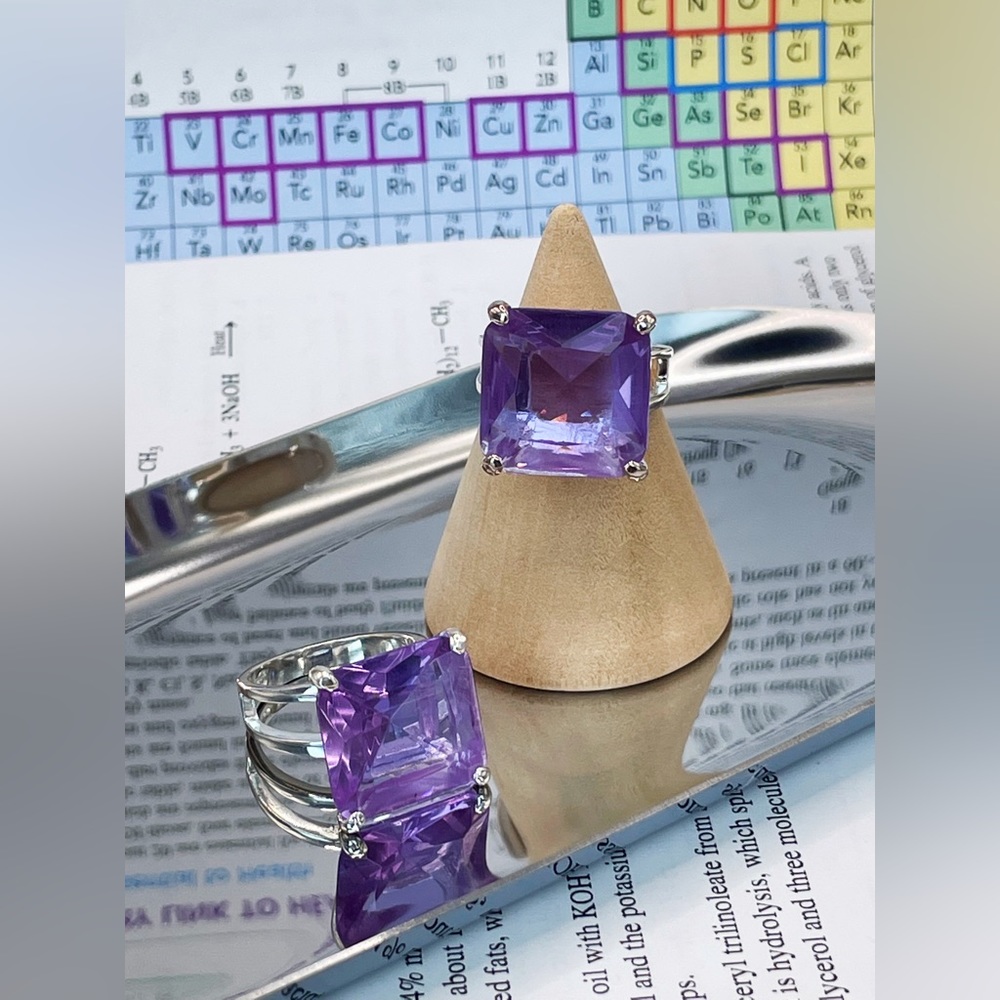 Tanzanite Cristal Ring